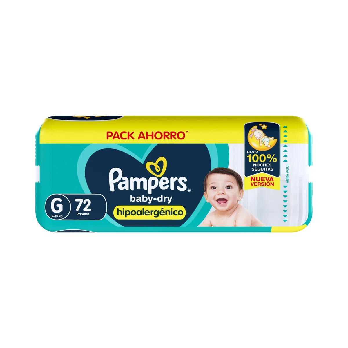 PAMPERS BABY DRY - Talle G x72