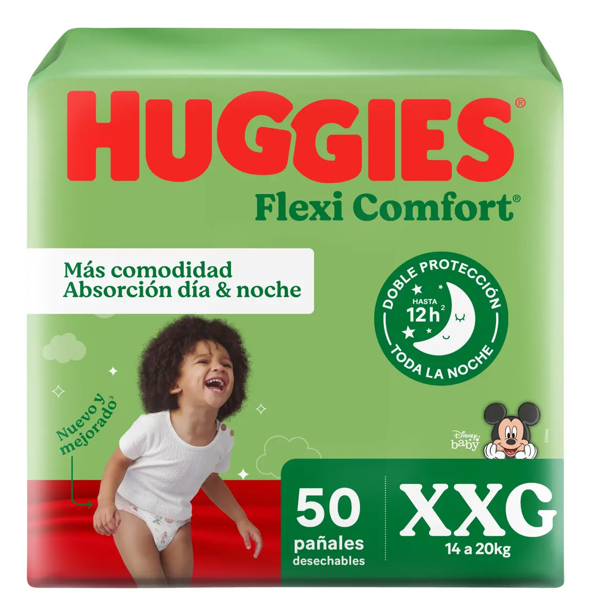 HUGGIES FLEXI COMFORT - Talle XXG x50